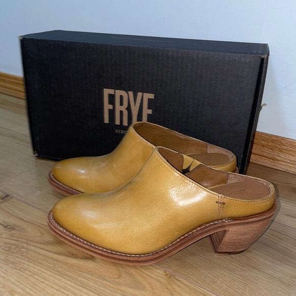 FRYE Rosalia Mule - Leather Brand new in Box - Picture 1 of 16